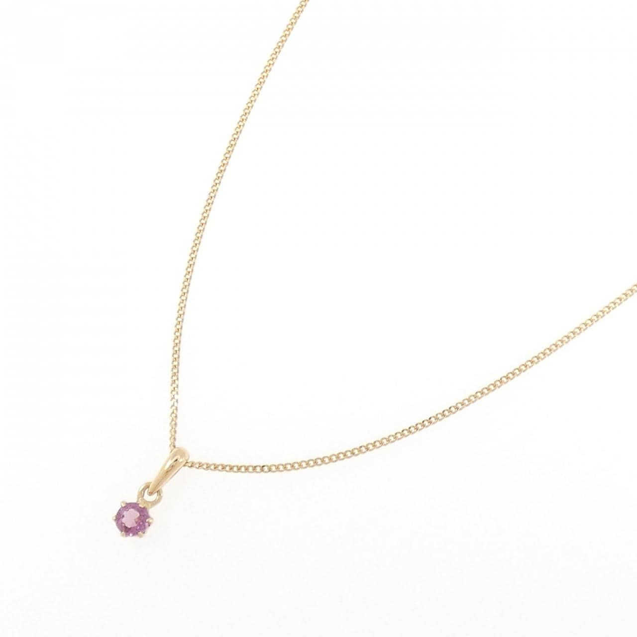 4゜C ガーネット ネックレス