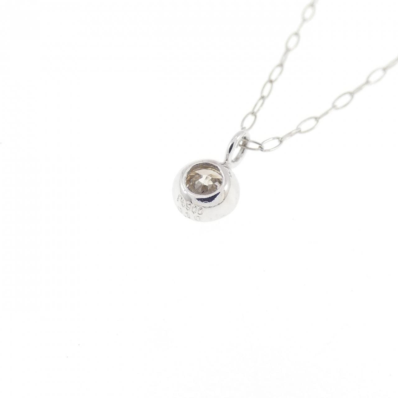 PT900/PT850 ダイヤモンド ネックレス 0.10CT