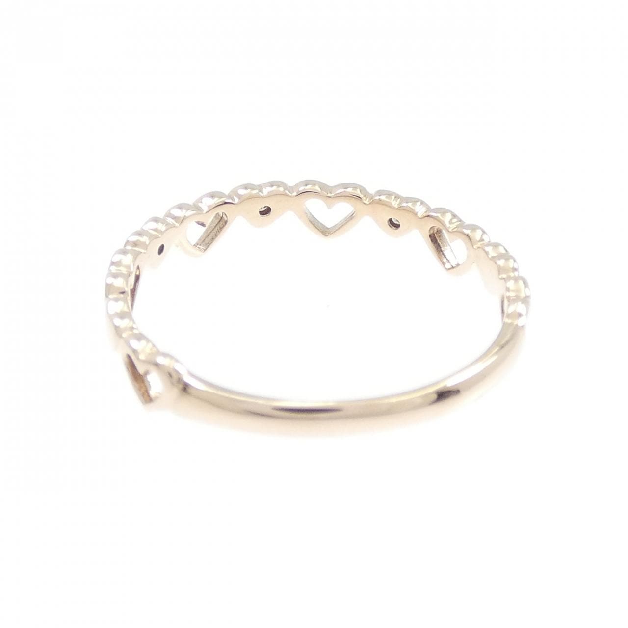 サマンサティアラ ハート ダイヤモンド リング 0.02CT
