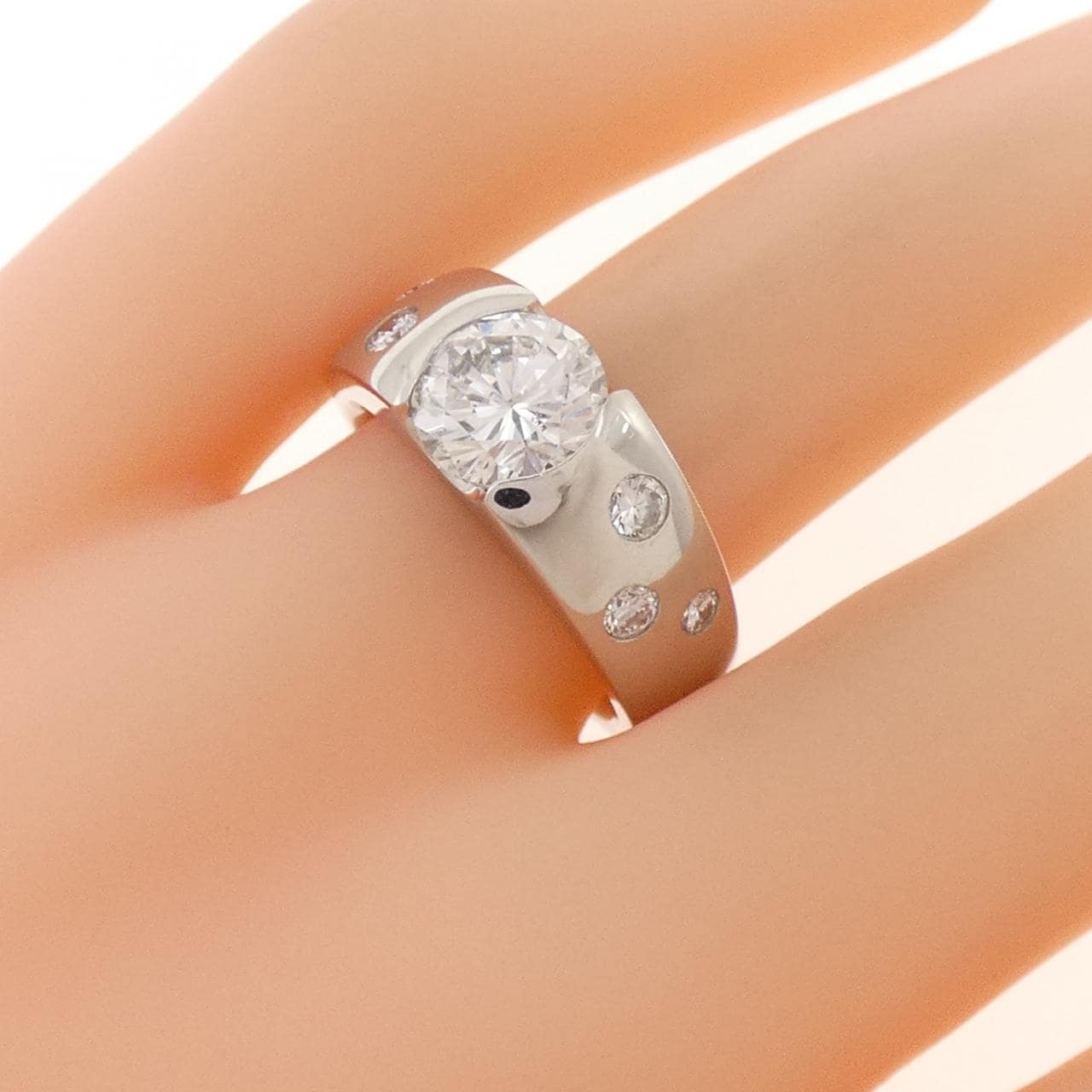 PT900 ダイヤモンド リング 1.520CT