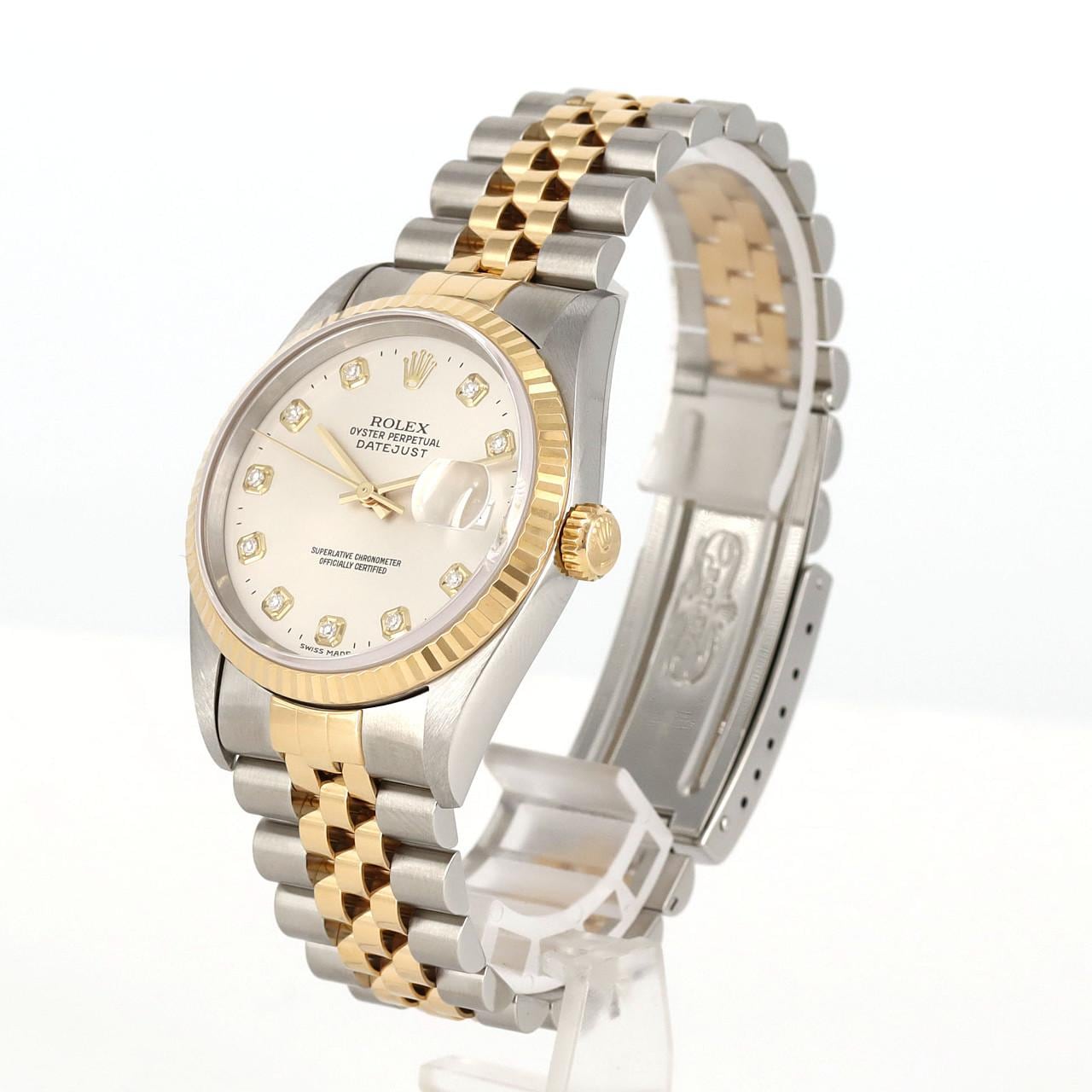 ROLEX Datejust 16233G SSxYG自動上弦T 編號