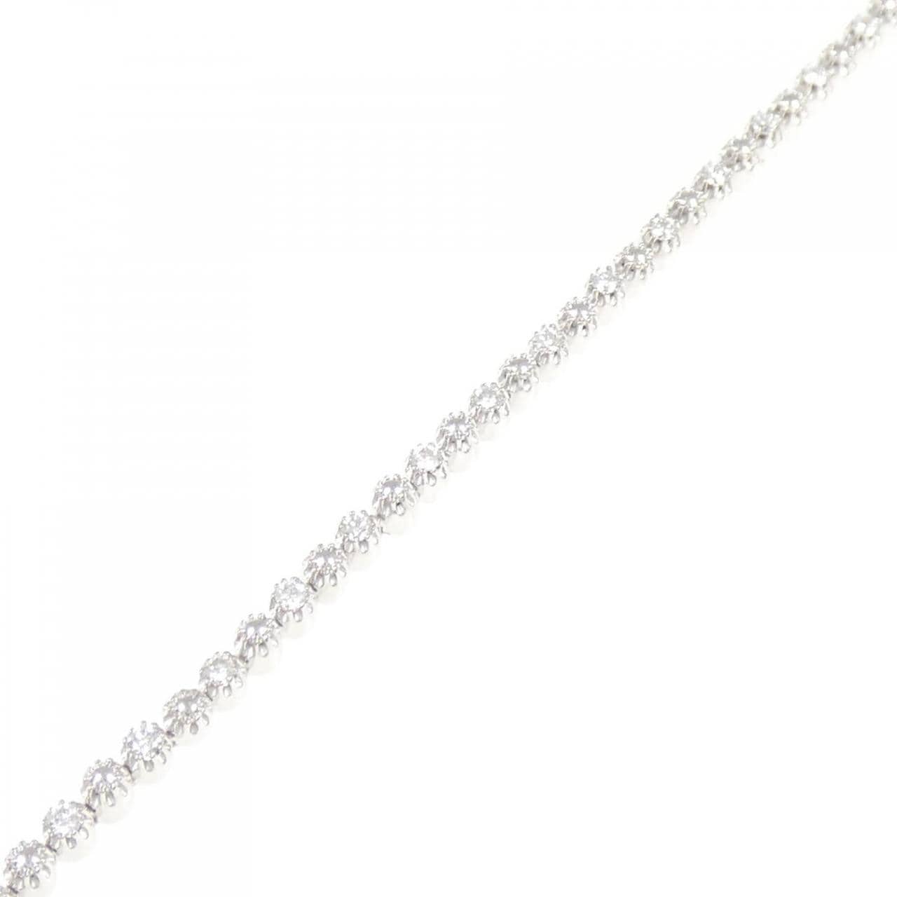 LINE ダイヤモンド ブレスレット