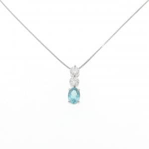 PT900/PT850 パライバトルマリン ネックレス 1.02CT
