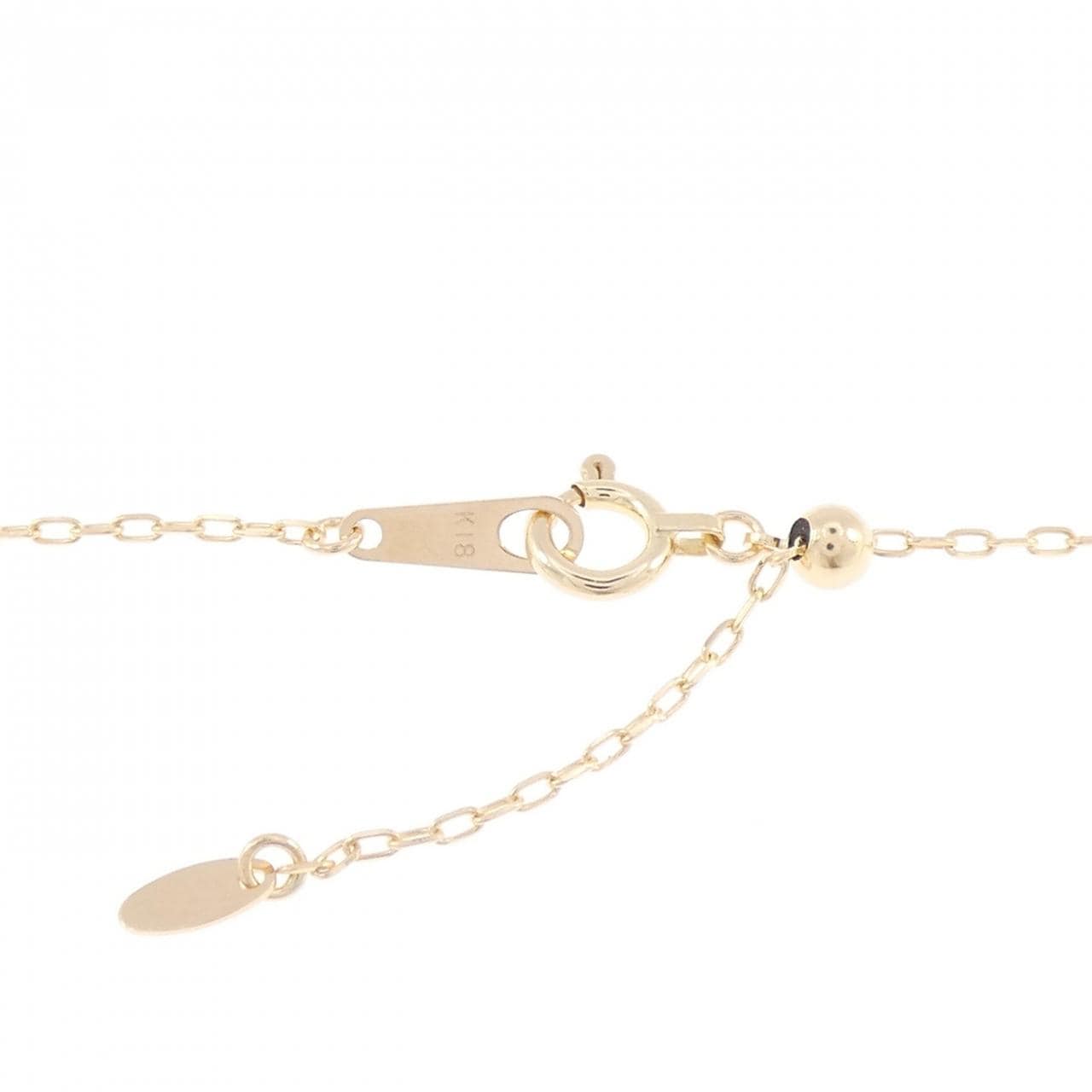 K18YG ダイヤモンド ネックレス 0.17CT