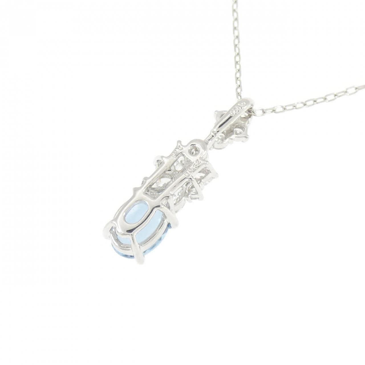 PT900/PT850 アクアマリン ネックレス 0.61CT