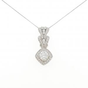 PT900/PT850 ダイヤモンド ネックレス 1.020CT D VVS2 3EXT H&C