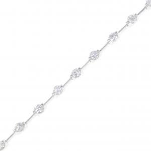 LINE ダイヤモンド ブレスレット 2.50CT