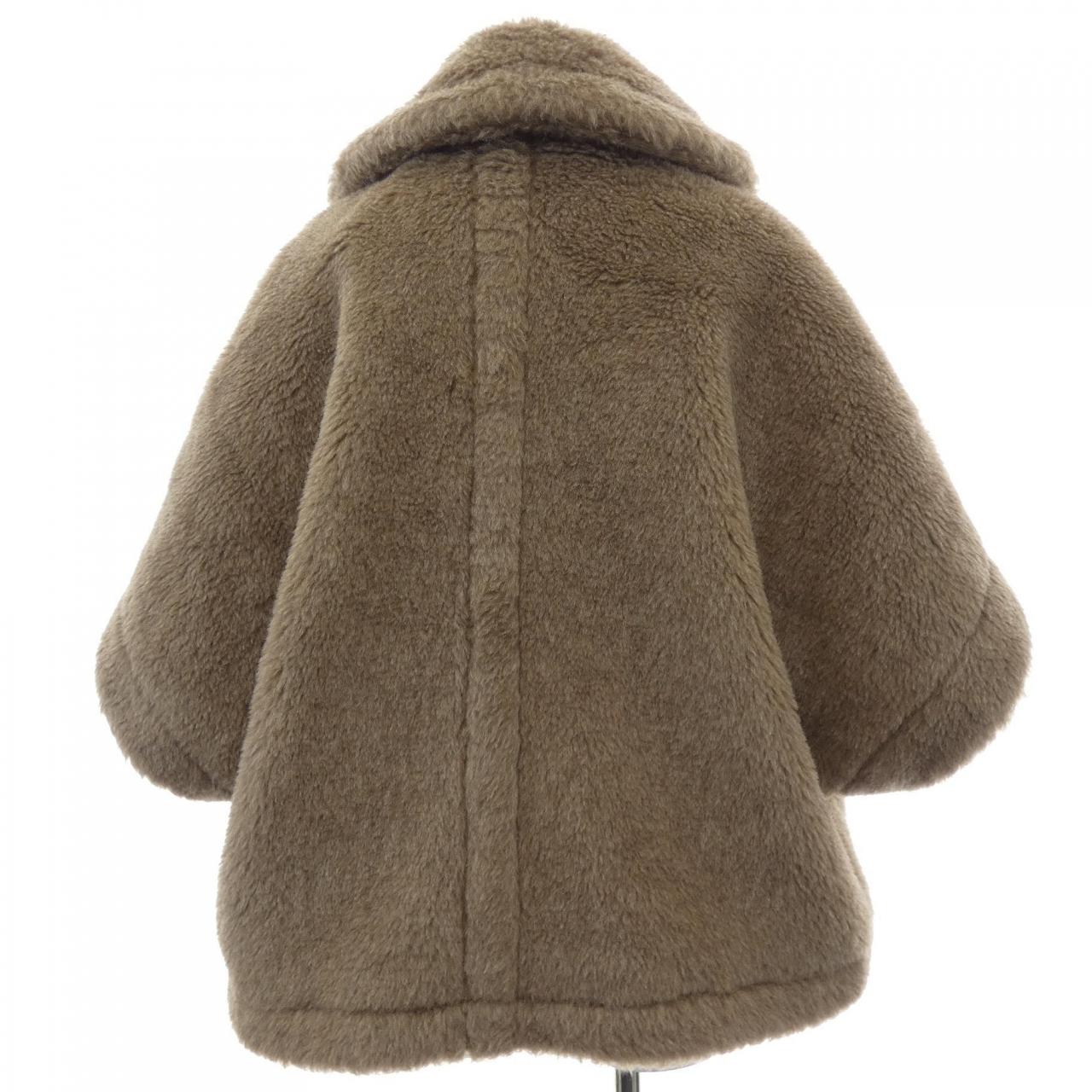 マックスマーラ Max Mara ニューテルツォ NEWTERZO4 473610 テディベア ケープ