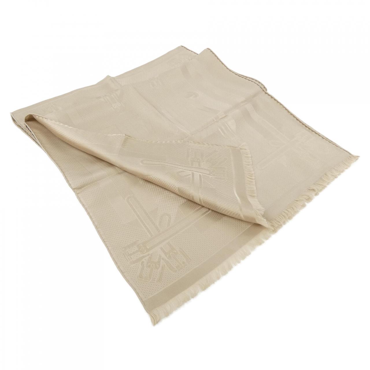 エルメス HERMES コーチング シルクマフラージャガード COACHING H771730S STOLE