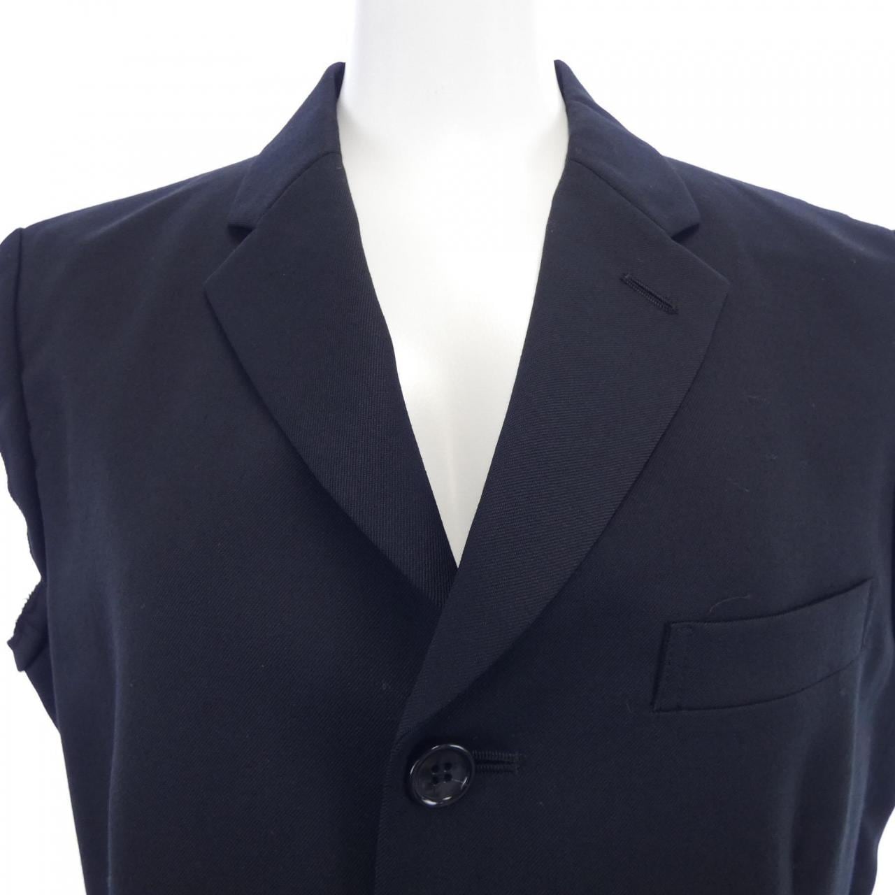 ブラックコムデギャルソン BLACK COMME des GARCONS 1I-J202 ロングベスト