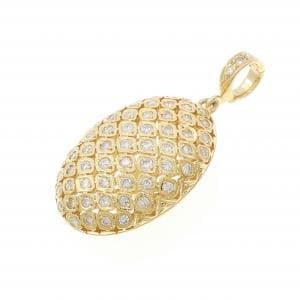 K18YG ダイヤモンド ペンダント 1.00CT