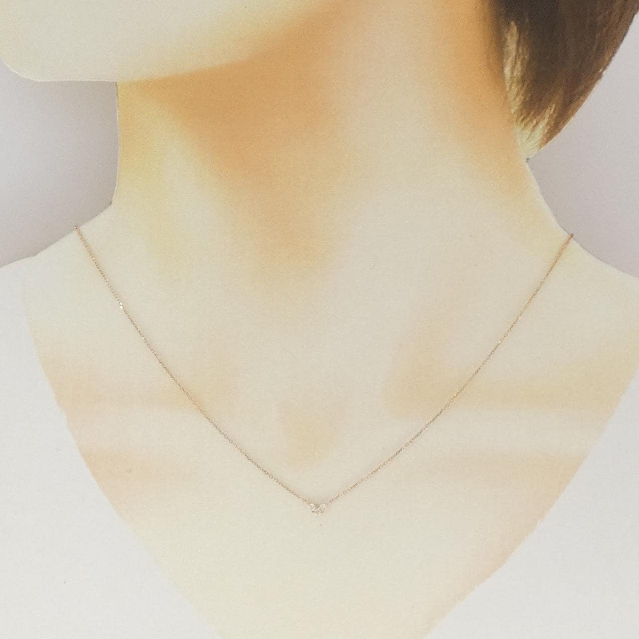 4゜C ダイヤモンド ネックレス