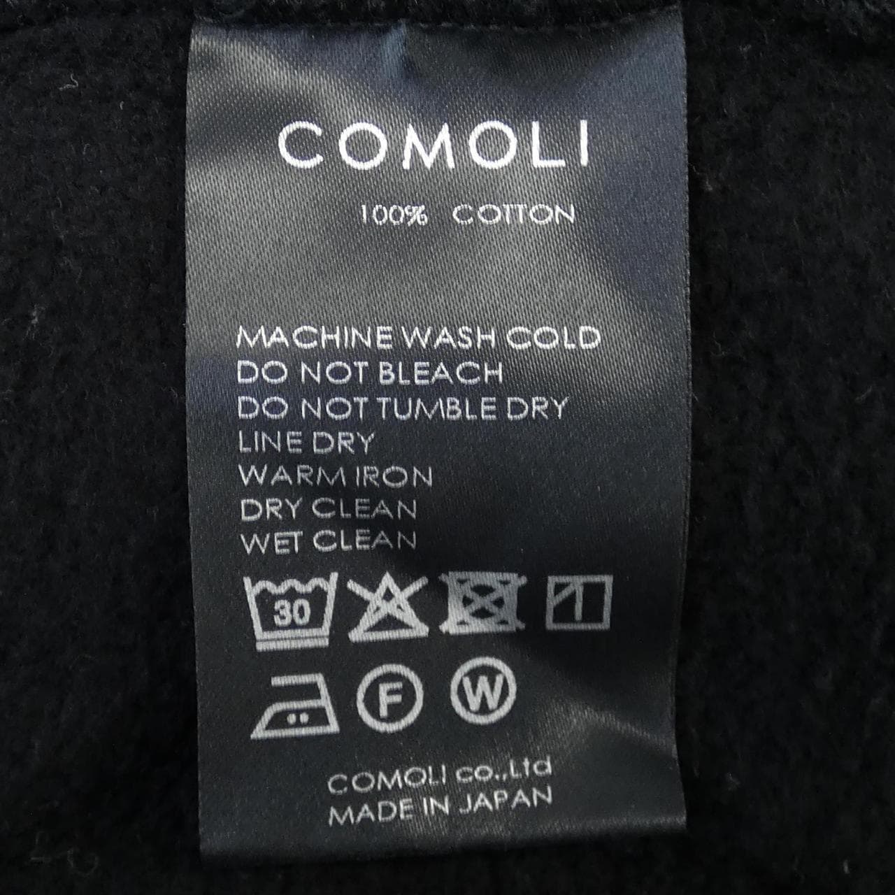 コモリ COMOLI B01-05001 パーカー