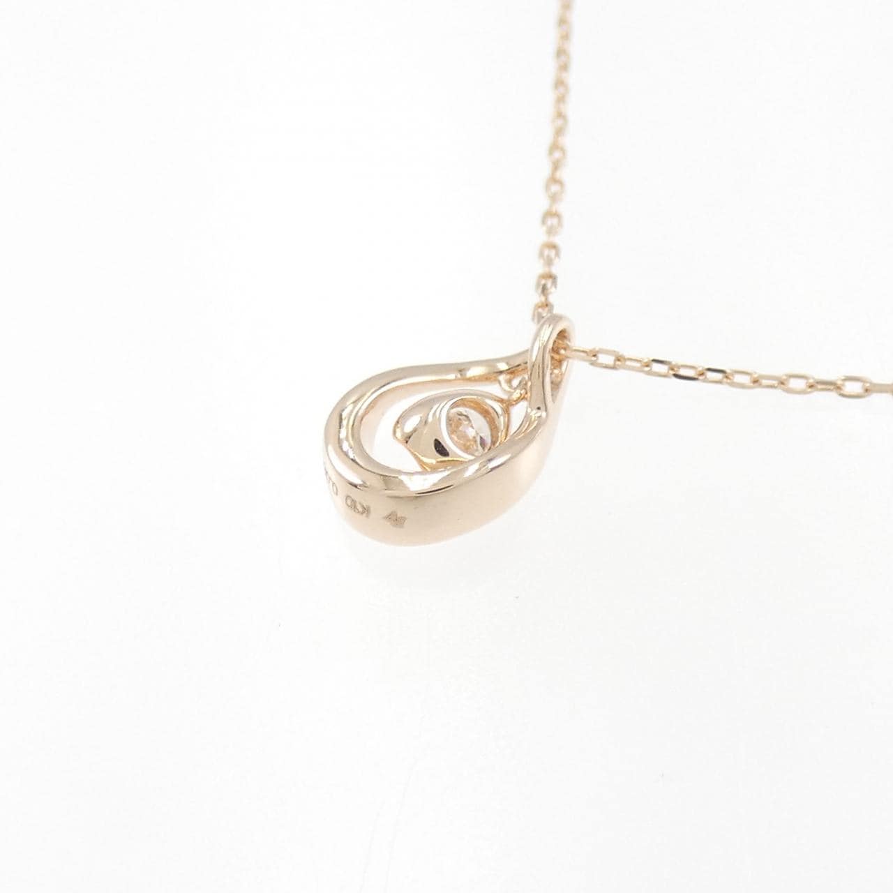 ポンテヴェキオ ダイヤモンド ネックレス 0.06CT
