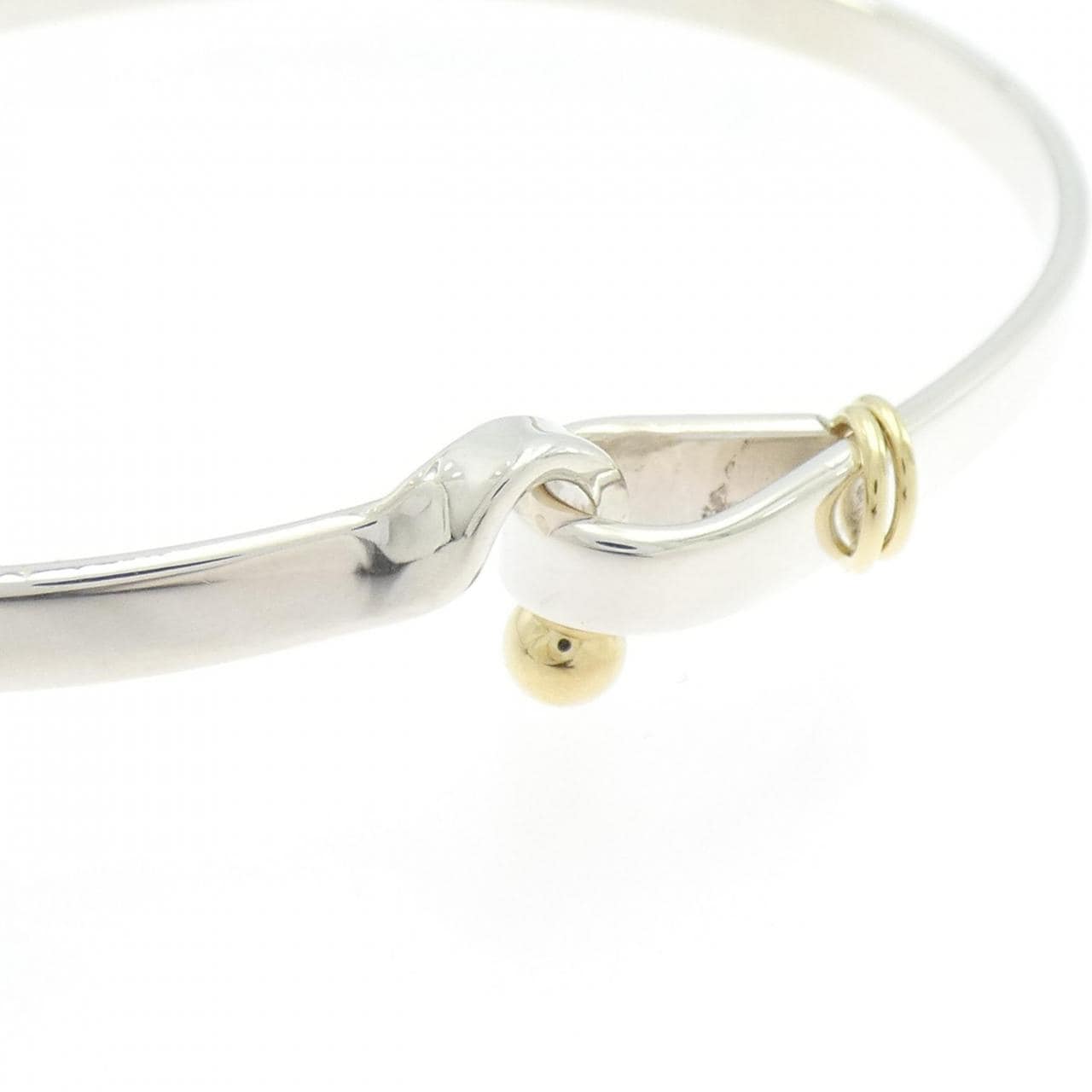 【ヴィンテージ】ティファニー フック&アイ バングル