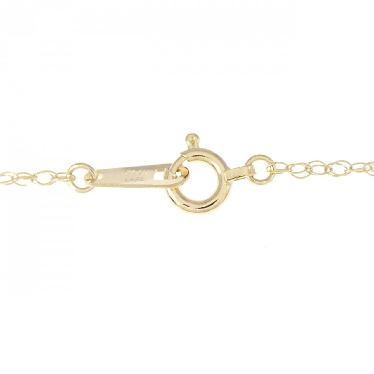 K18YG ダイヤモンド ネックレス 0.1CT