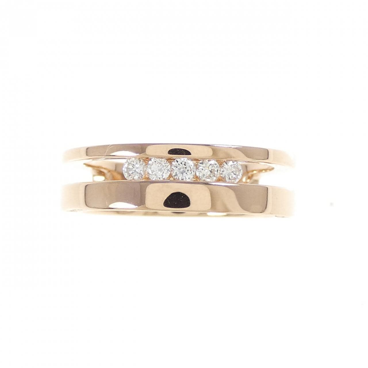 K18PG ダイヤモンド リング 0.22CT