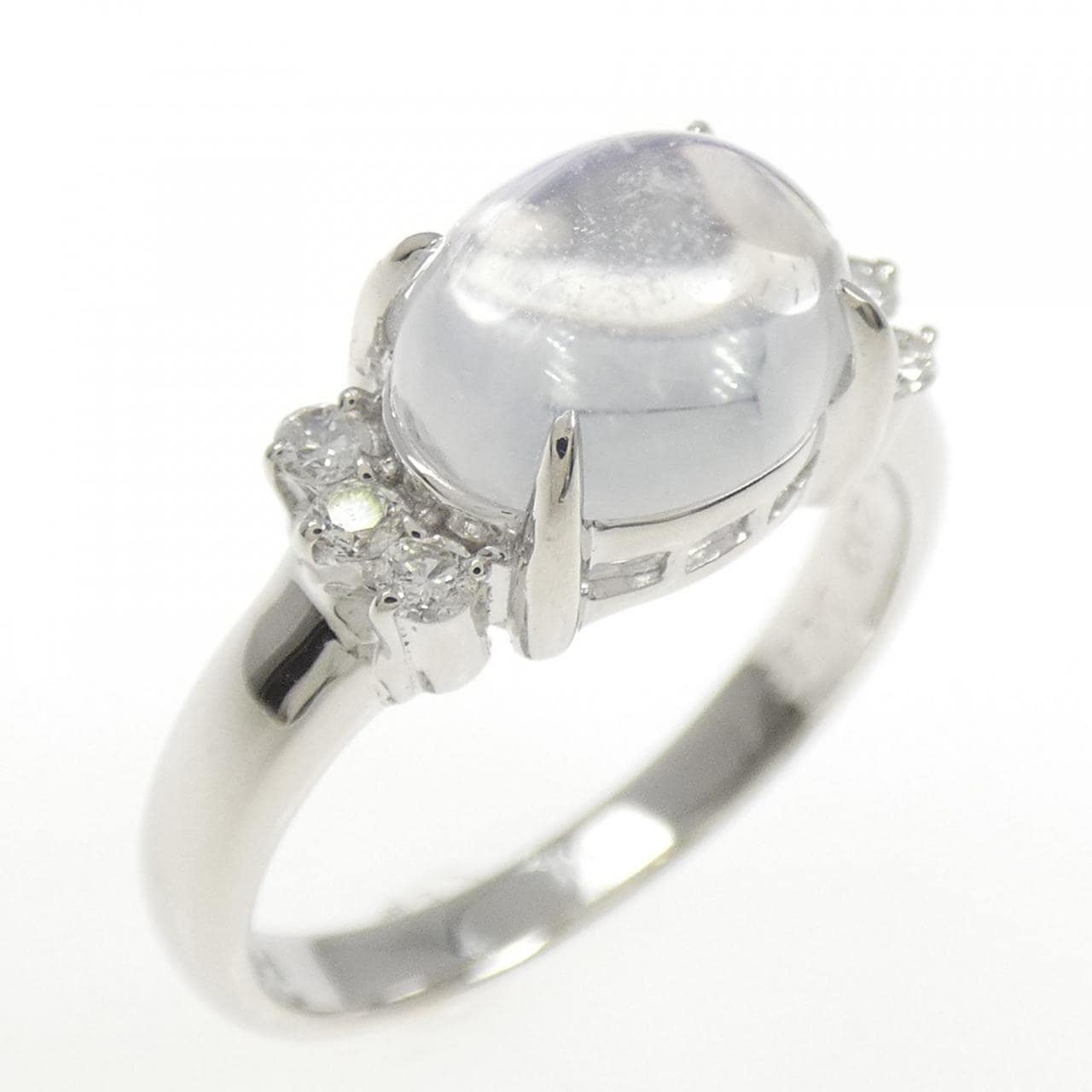 PT900 ムーンストーン リング 2.13CT