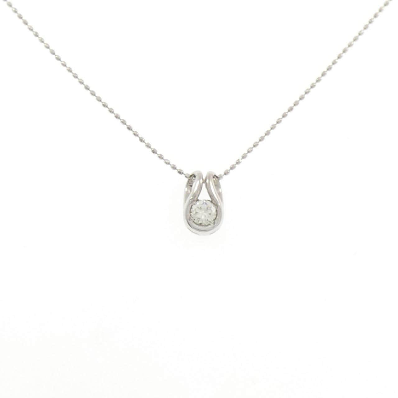 PT900/PT850 ダイヤモンド ネックレス 0.20CT