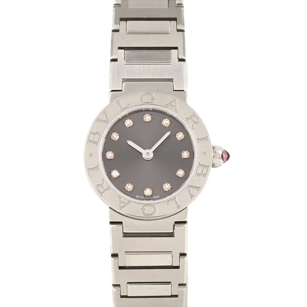 BVLGARI BVLGARI BVLGARI 12P BB23S/103690 SS Quartz