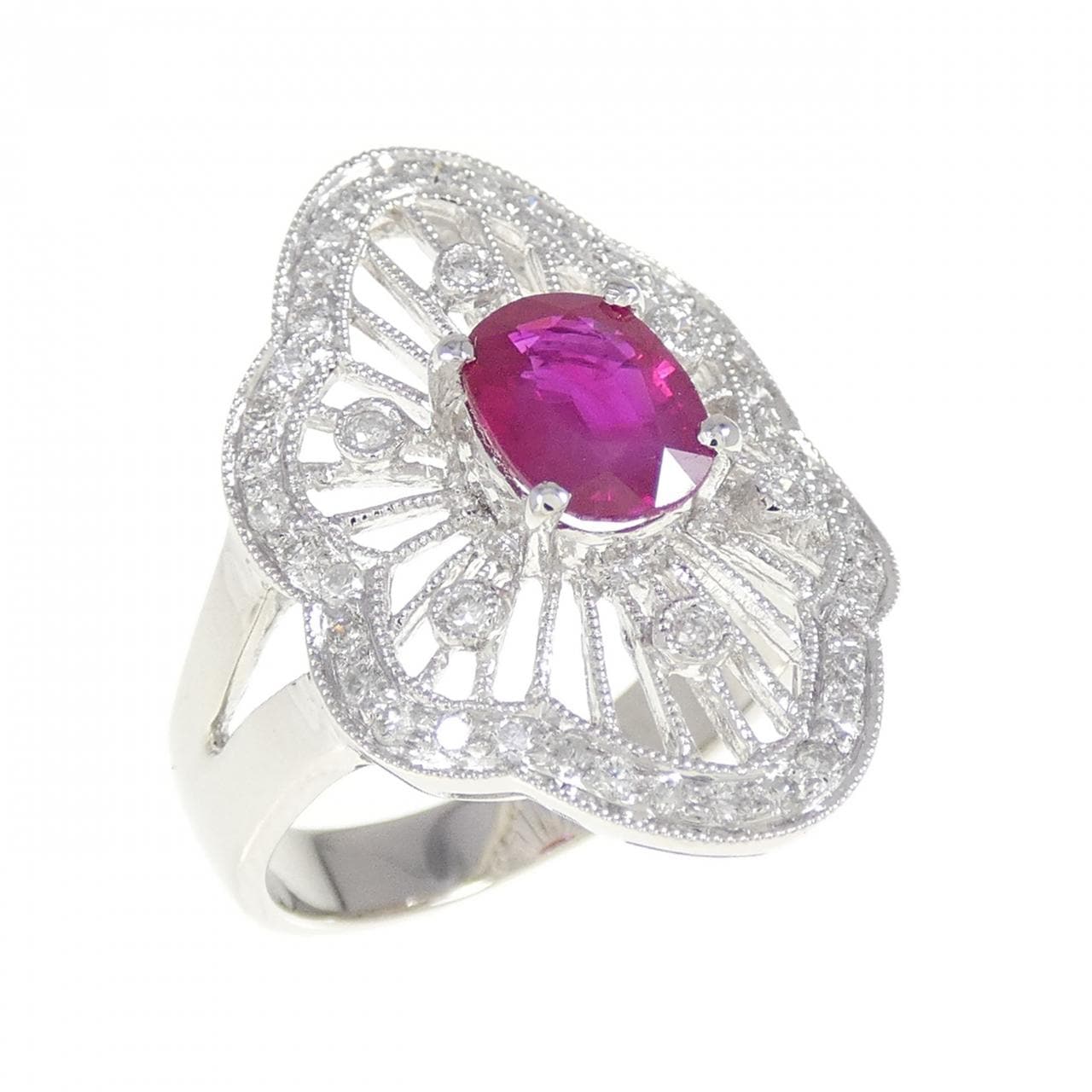 PT900 ルビー リング 1.13CT