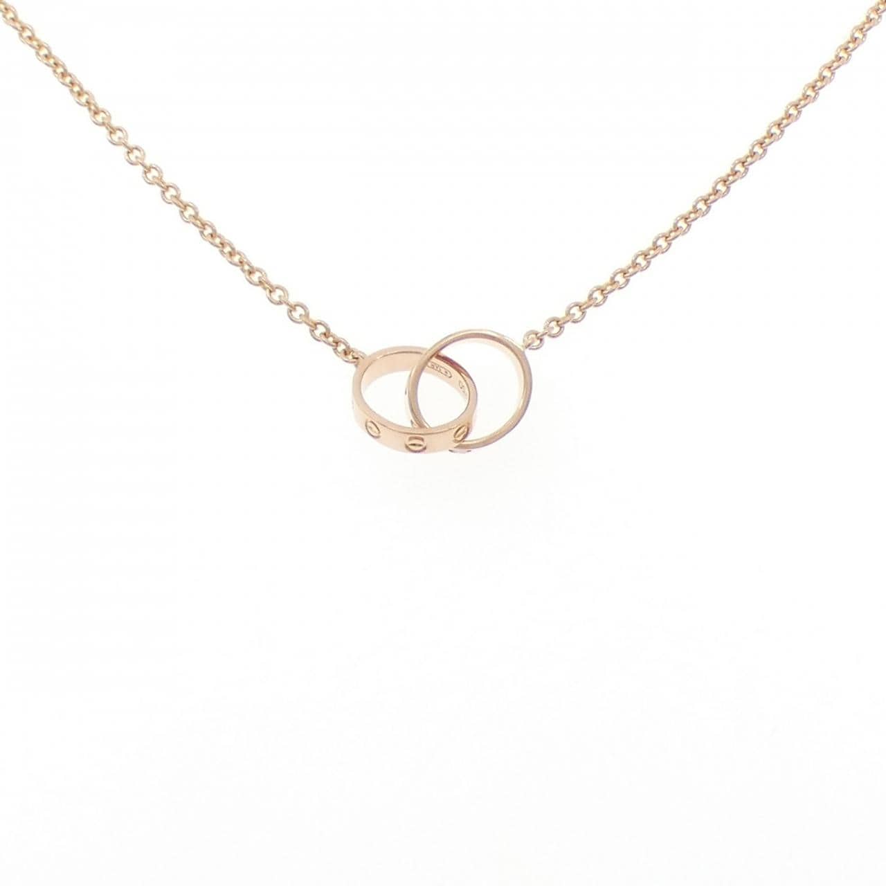 カルティエ ベビーラブ ネックレス