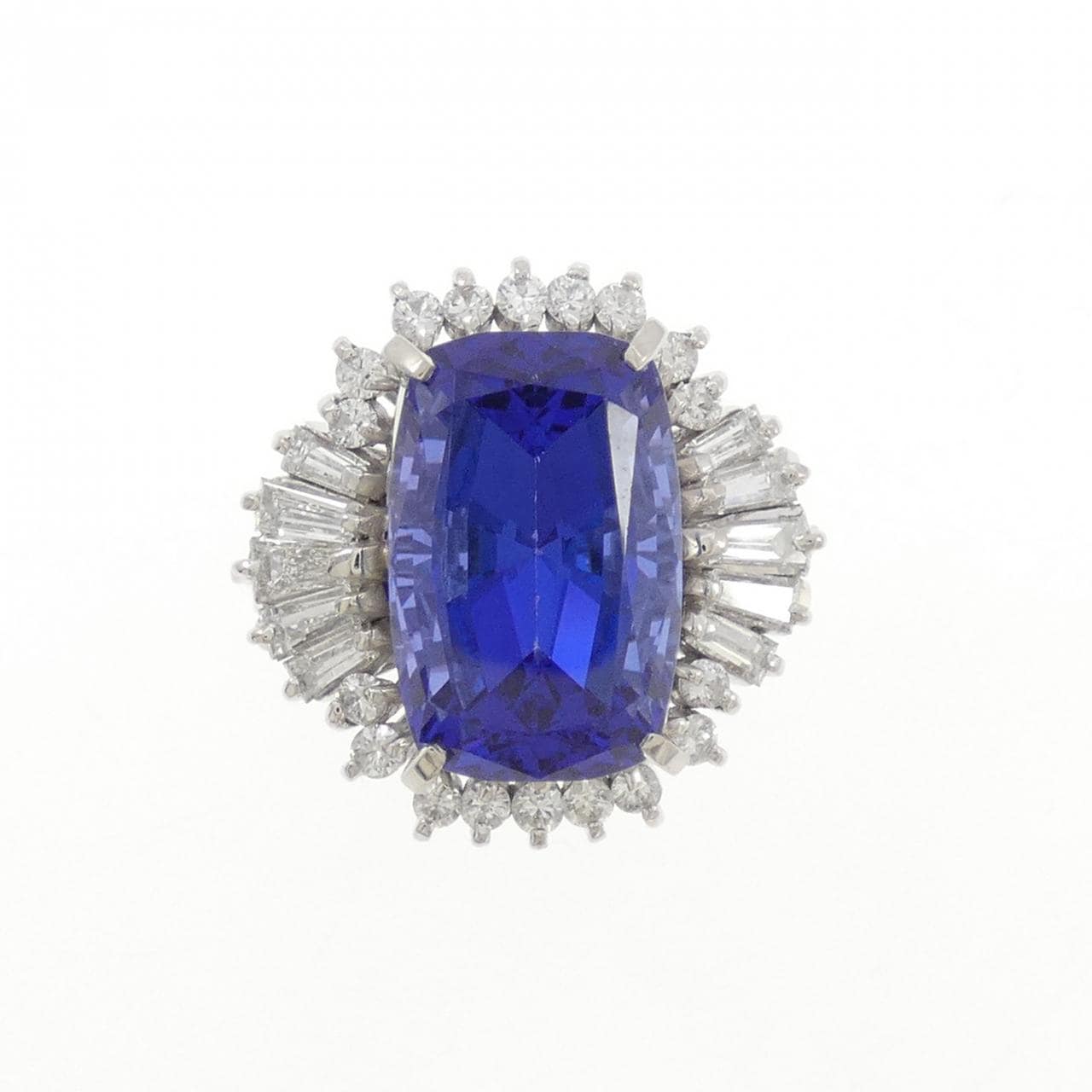 PT900 タンザナイト リング 9.20CT