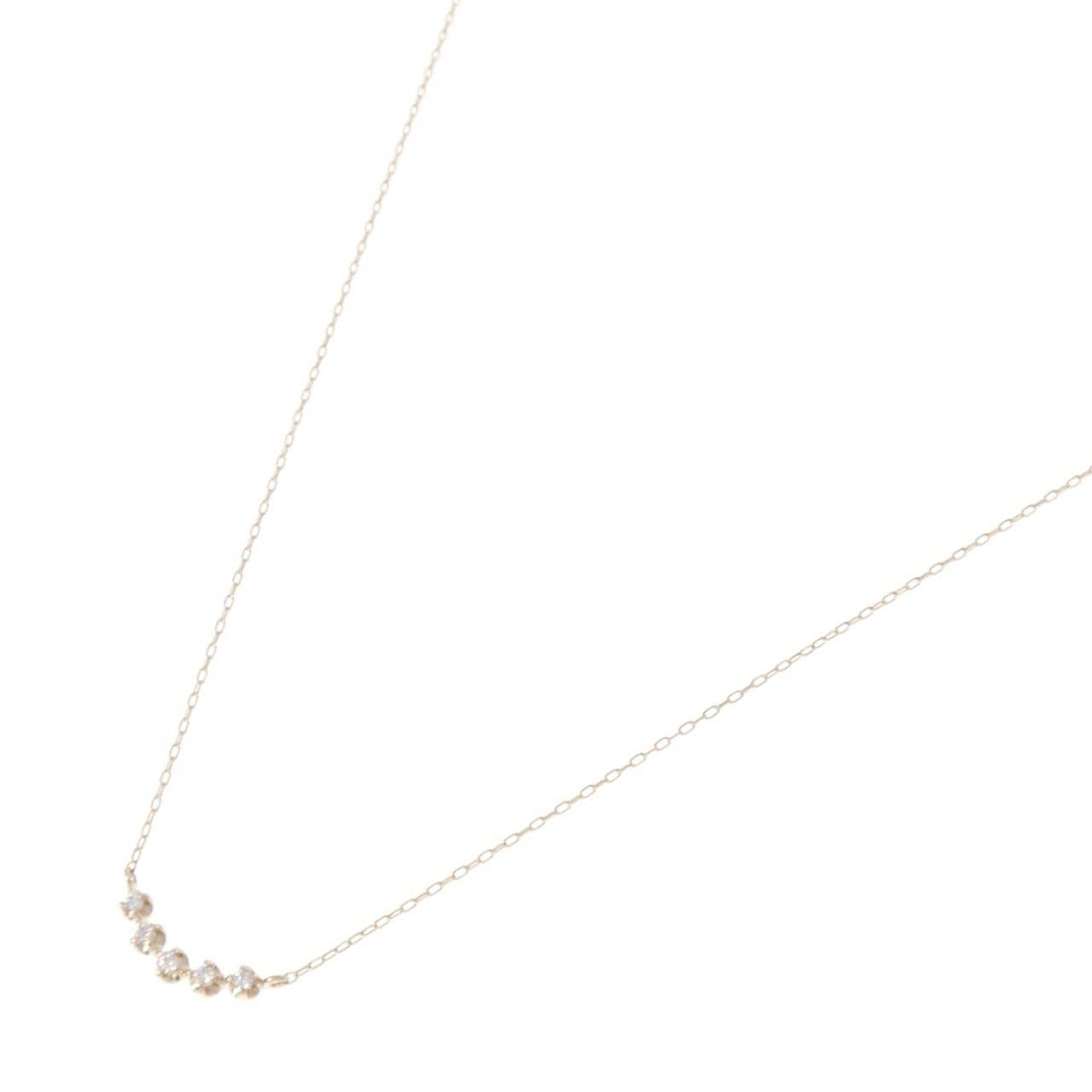 クミキョク ダイヤモンド ネックレス 0.05CT