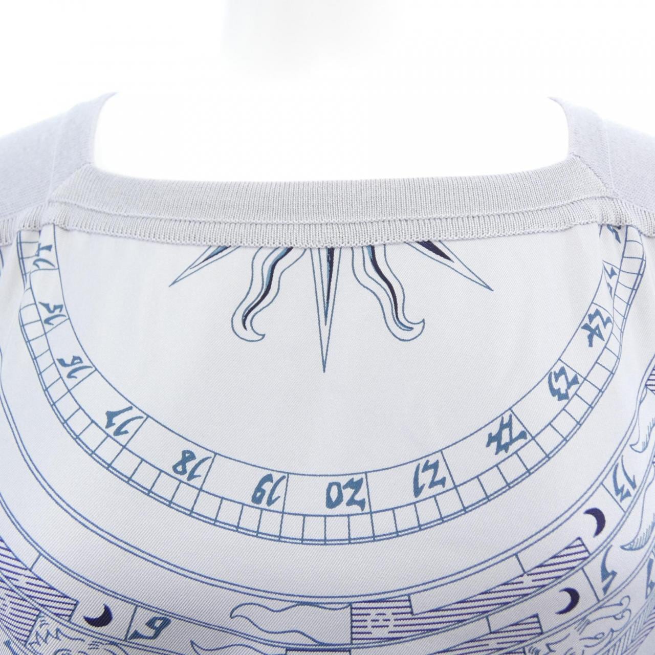 エルメス HERMES DIES ET HORE *96-7709 ツイルレーヌ. ワンピース