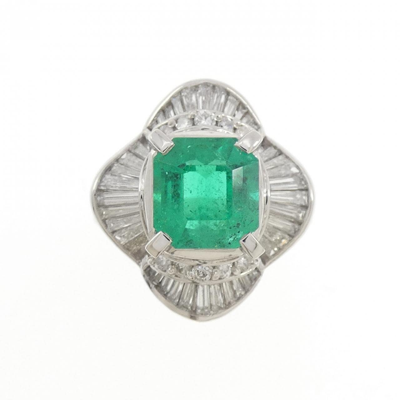 PT900 エメラルド リング 2.01CT コロンビア産