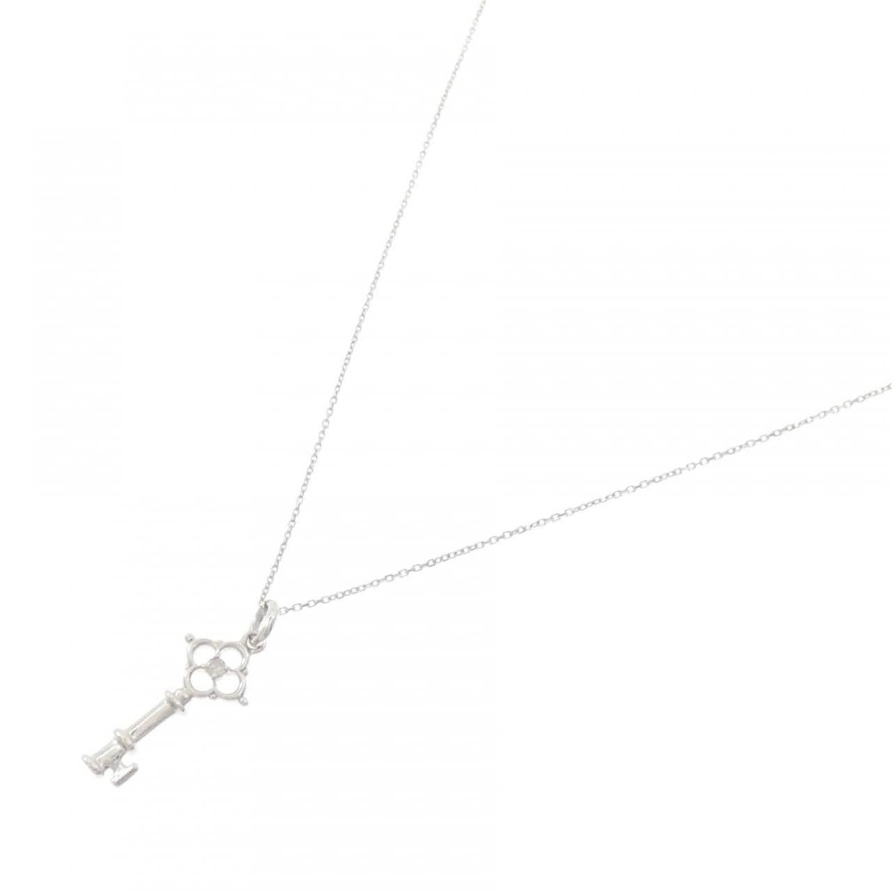 クミキョク キー ダイヤモンド ネックレス 0.01CT