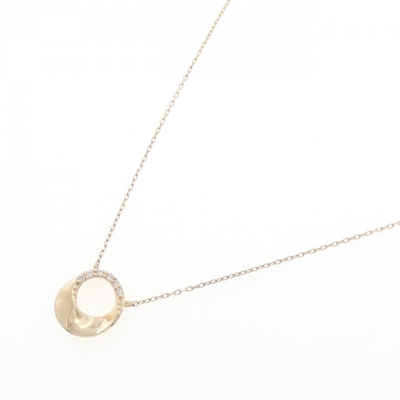 ポンテヴェキオ ダイヤモンド ネックレス 0.02CT