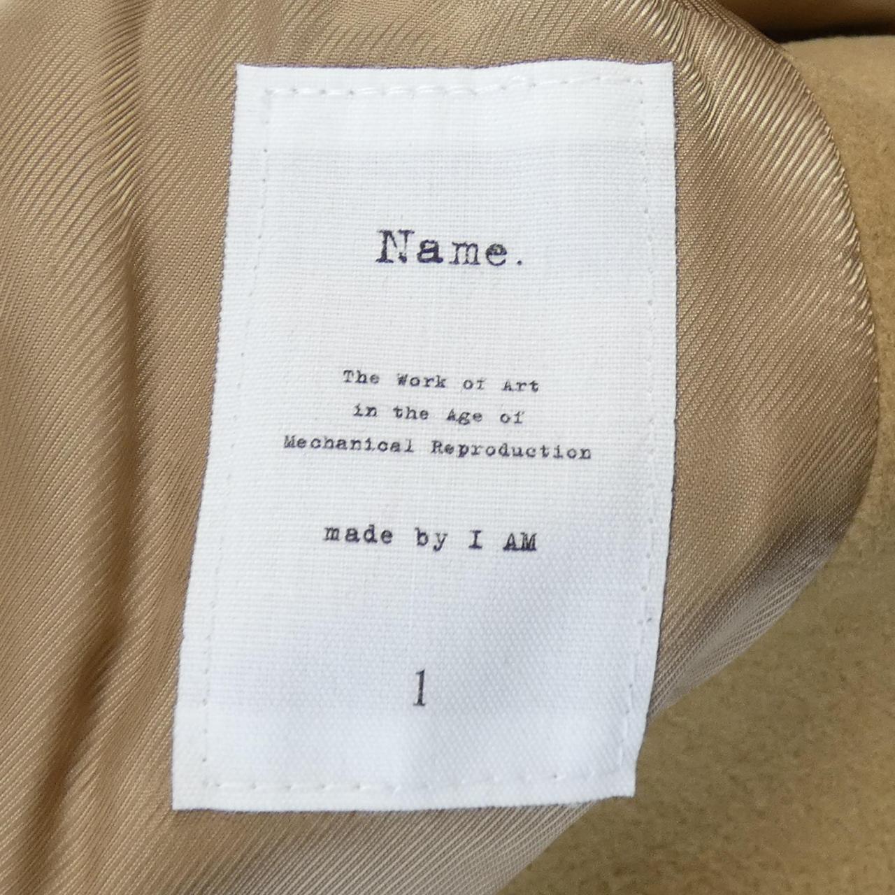 ネーム NAME コート