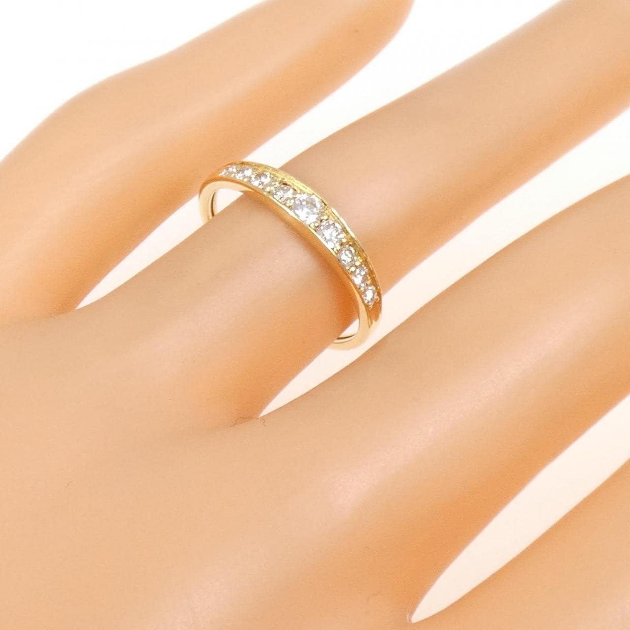 K18YG ダイヤモンド リング 0.30CT