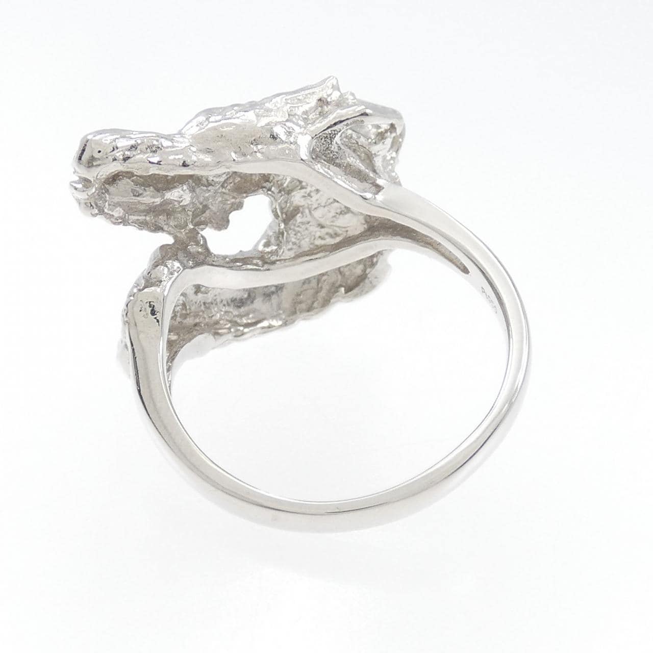 [新品] PT950 龍鑽石指 0.005CT