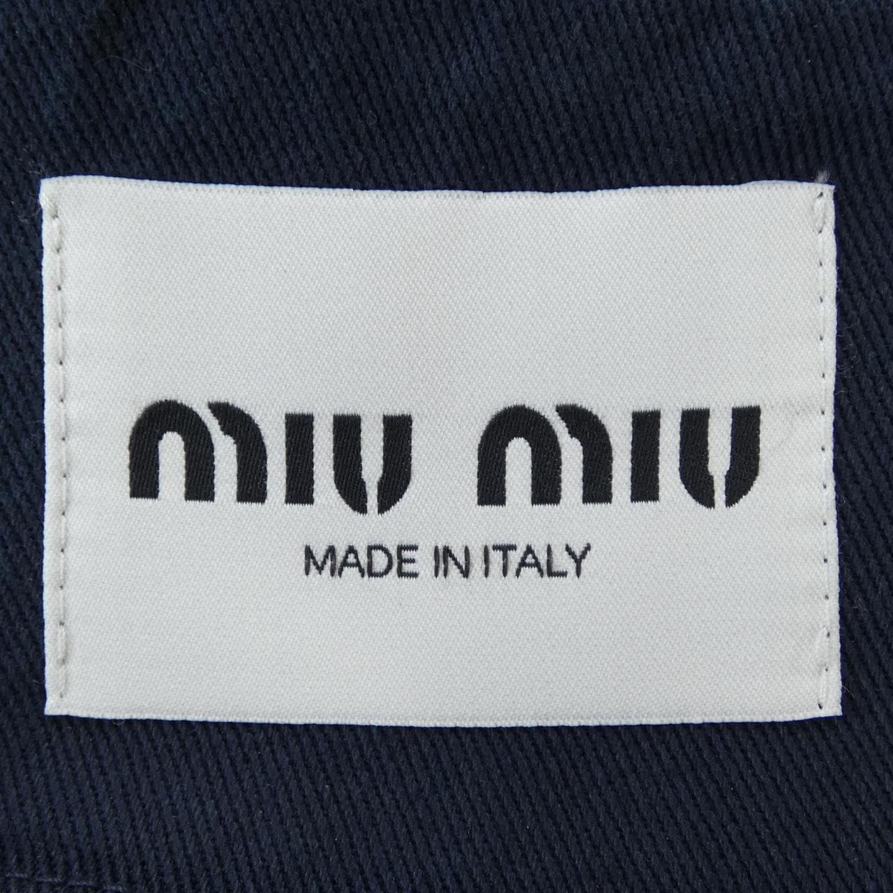 ミュウミュウ MIU MIU ドリルブルゾンジャケット ML902 S231 12L9 ジャケット