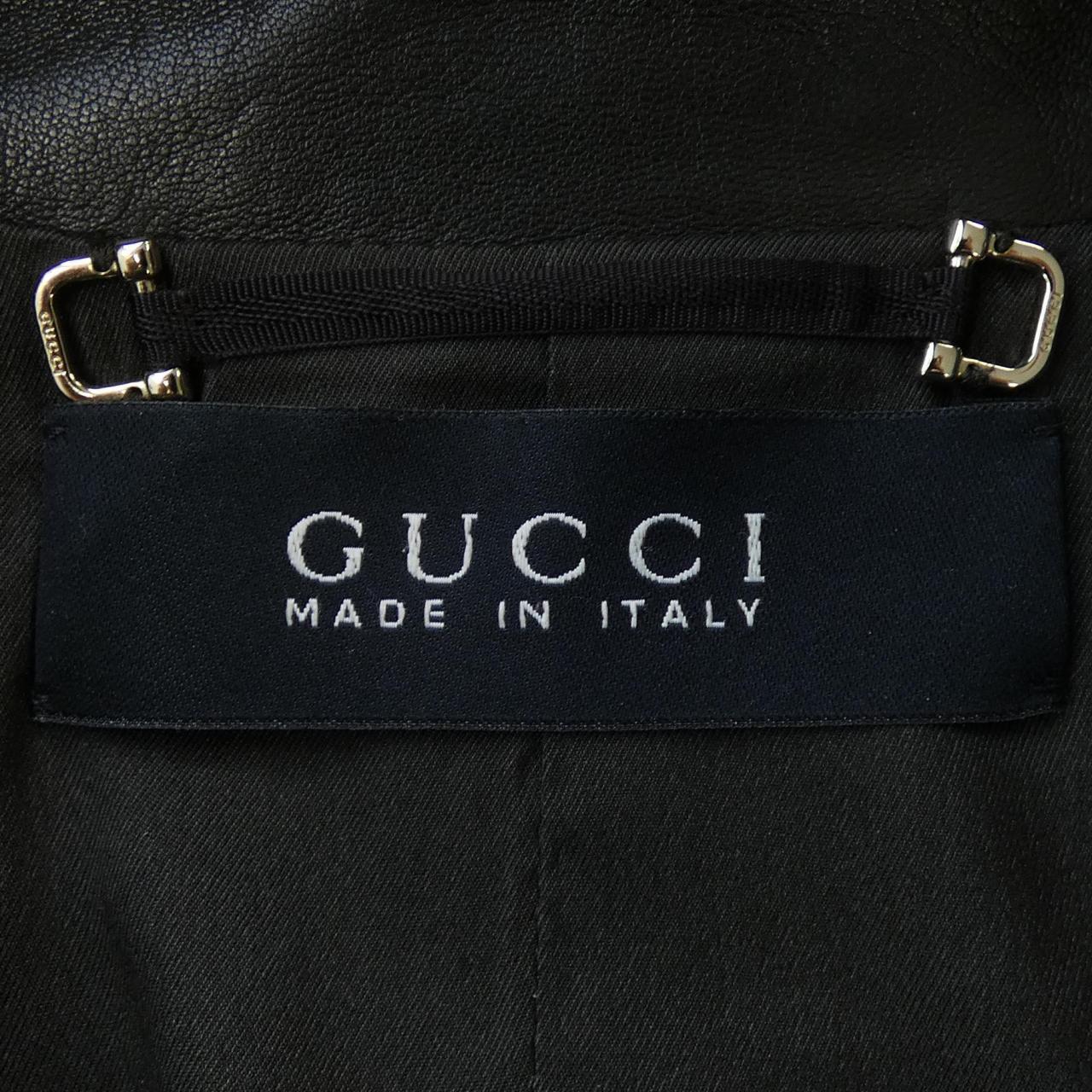 グッチ GUCCI 149087 XN125 レザージャケット