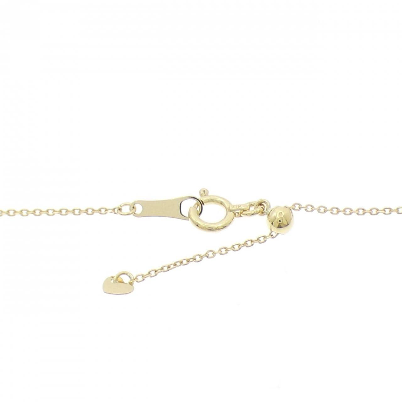 K18YG クロス ダイヤモンド ネックレス 1.00CT