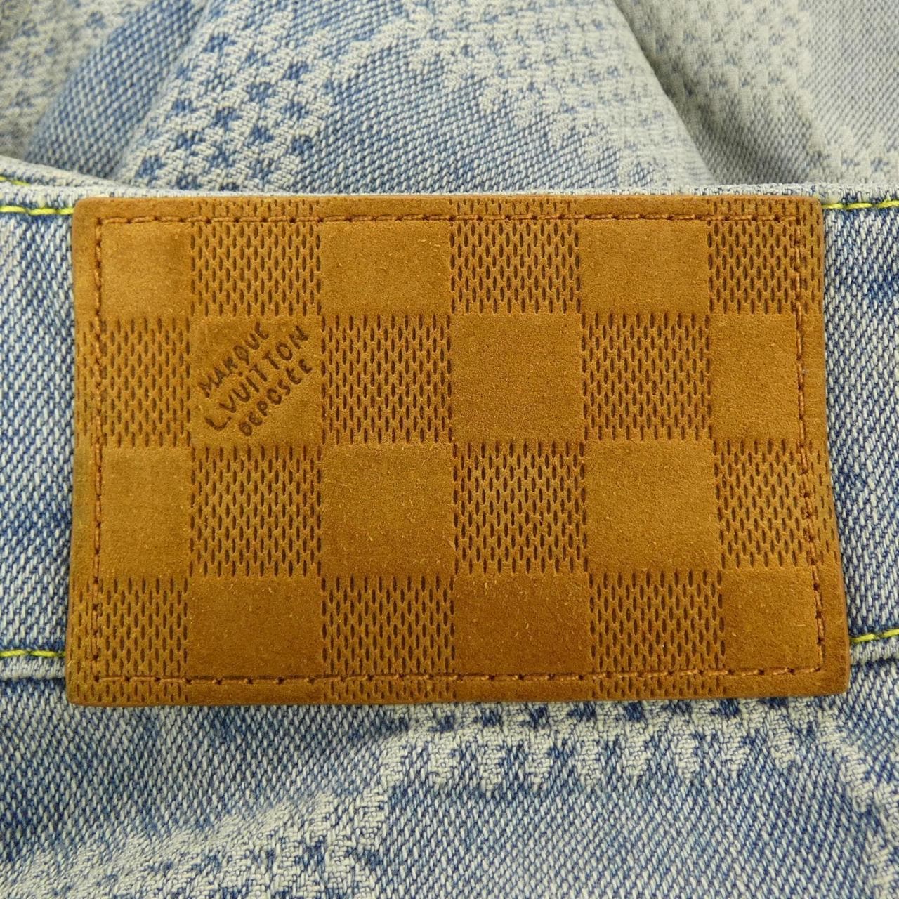 ルイヴィトン LOUIS VUITTON ダミエデニムスケートパンツ HRD48WGRT ジーンズ
