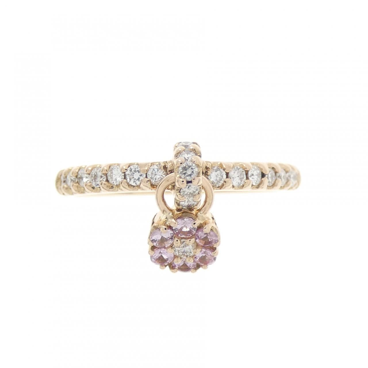 ポンテヴェキオ サファイヤ リング 0.10CT
