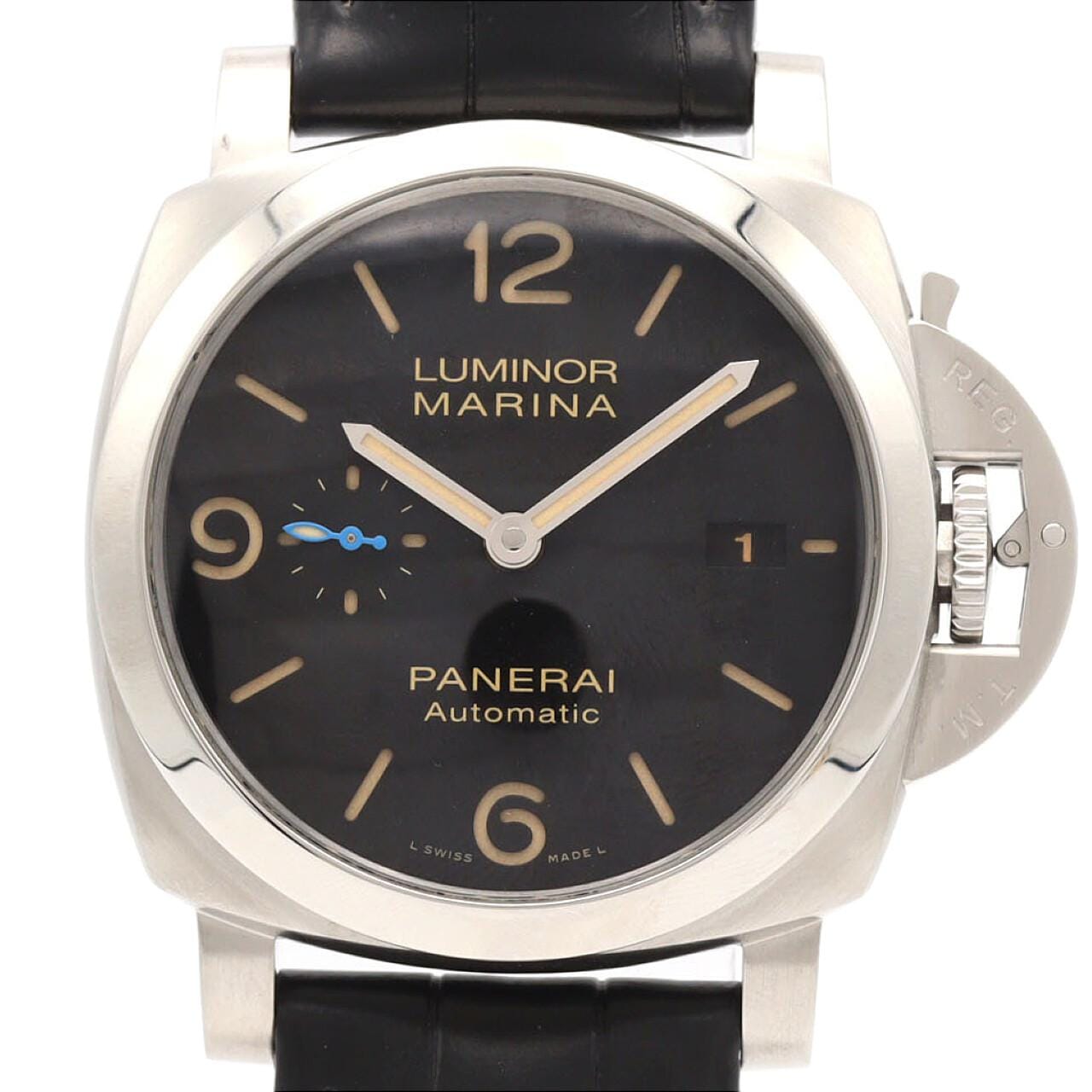 パネライ ルミノールマリーナ1950 3DAYSオートマティックアッチャイオ PAM01312 SS 自動巻