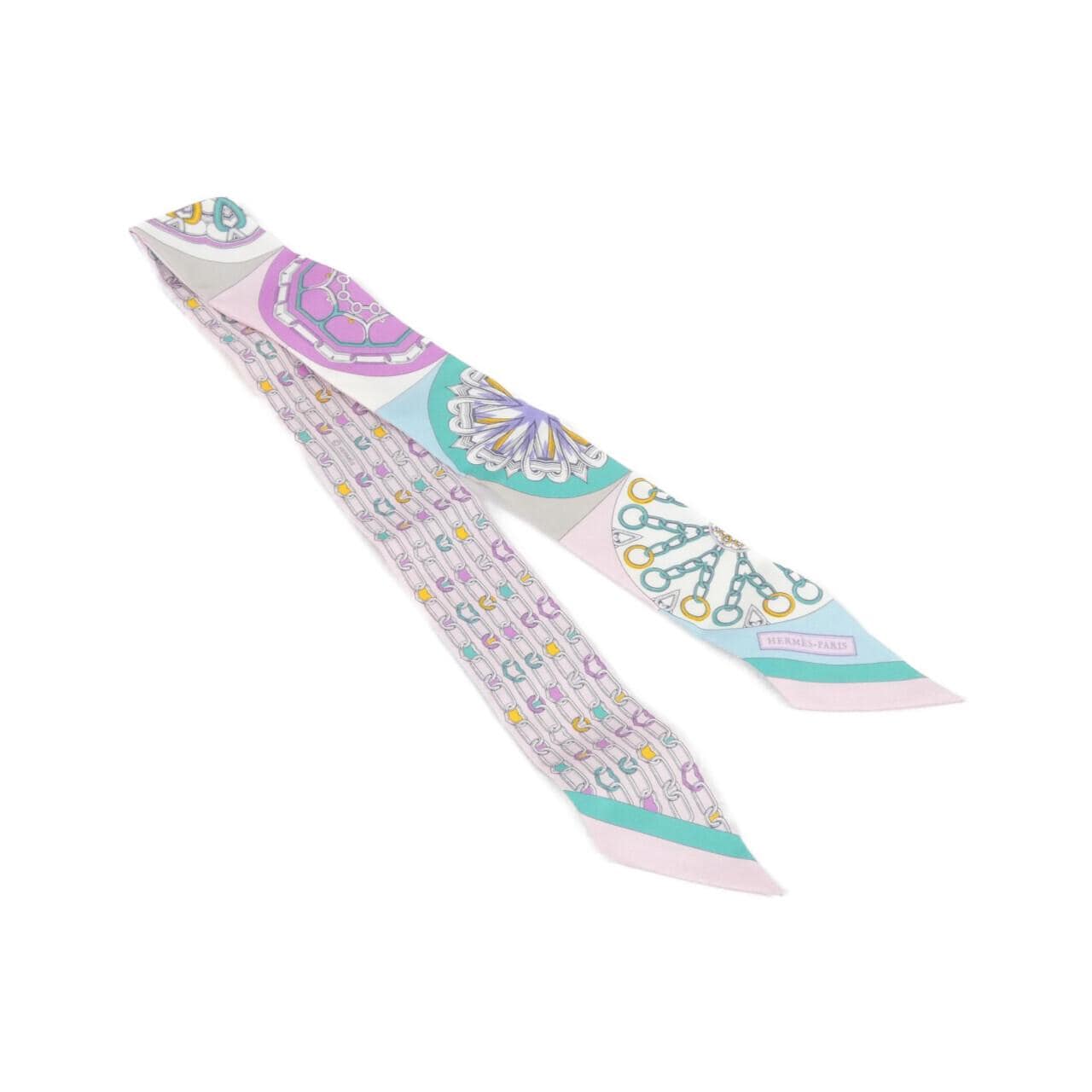 エルメス L'EFFET KALEIDOSCOPE ツイリー 063800S スカーフ