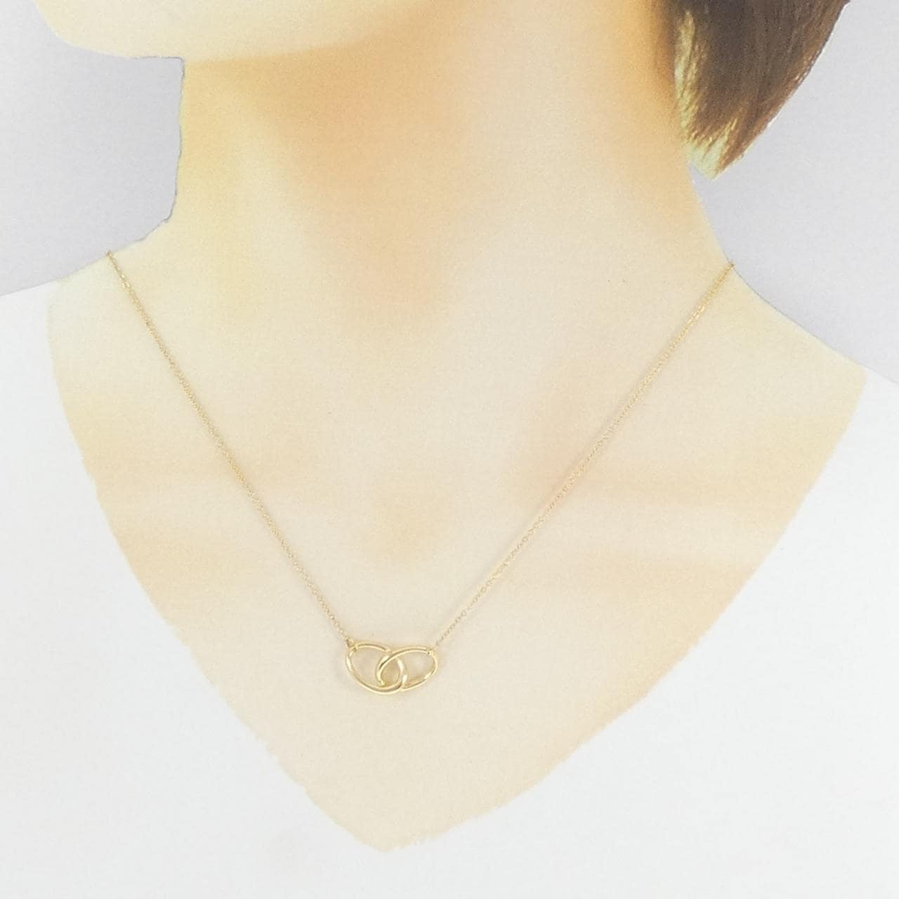 TIFFANY double loop necklace