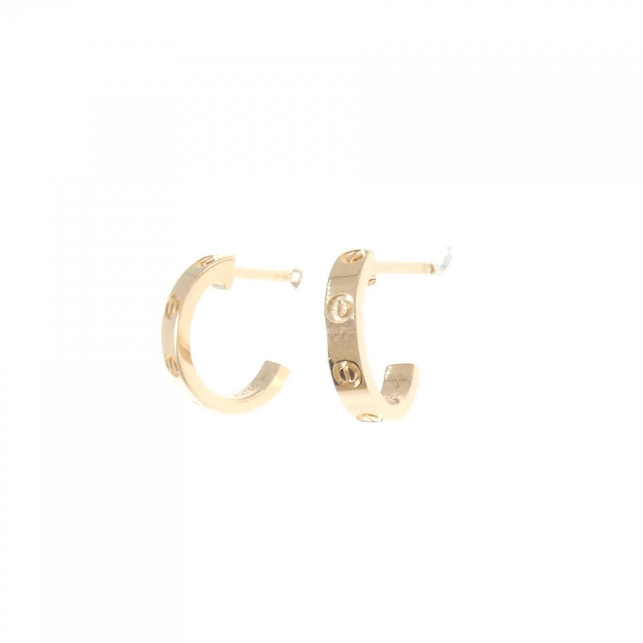 CARTIER MINI LOVE耳環