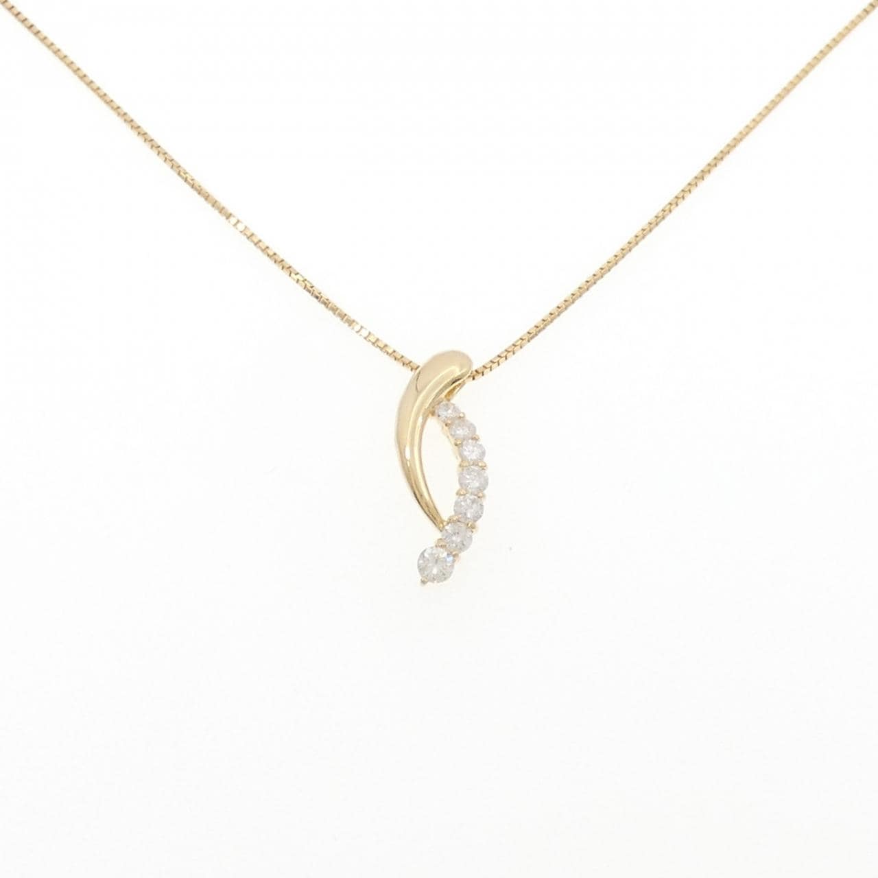 K18YG ダイヤモンド ネックレス 0.50CT