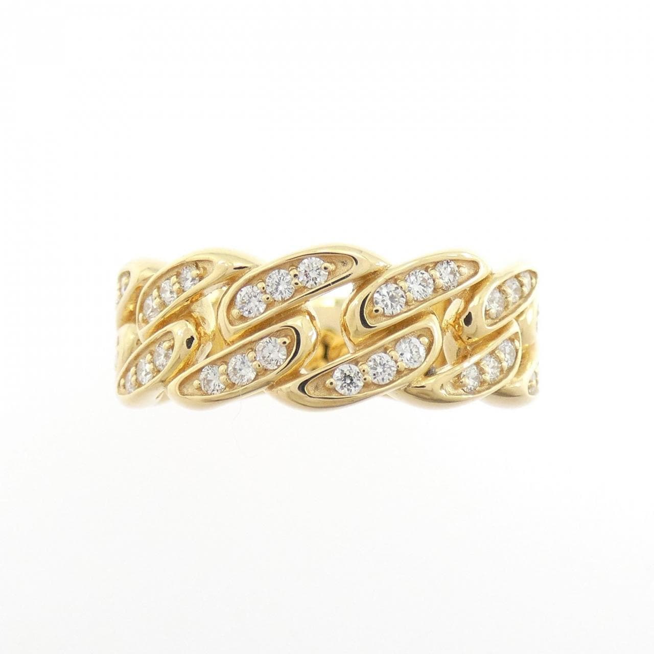 【新品】K18YG ダイヤモンド リング 0.50CT