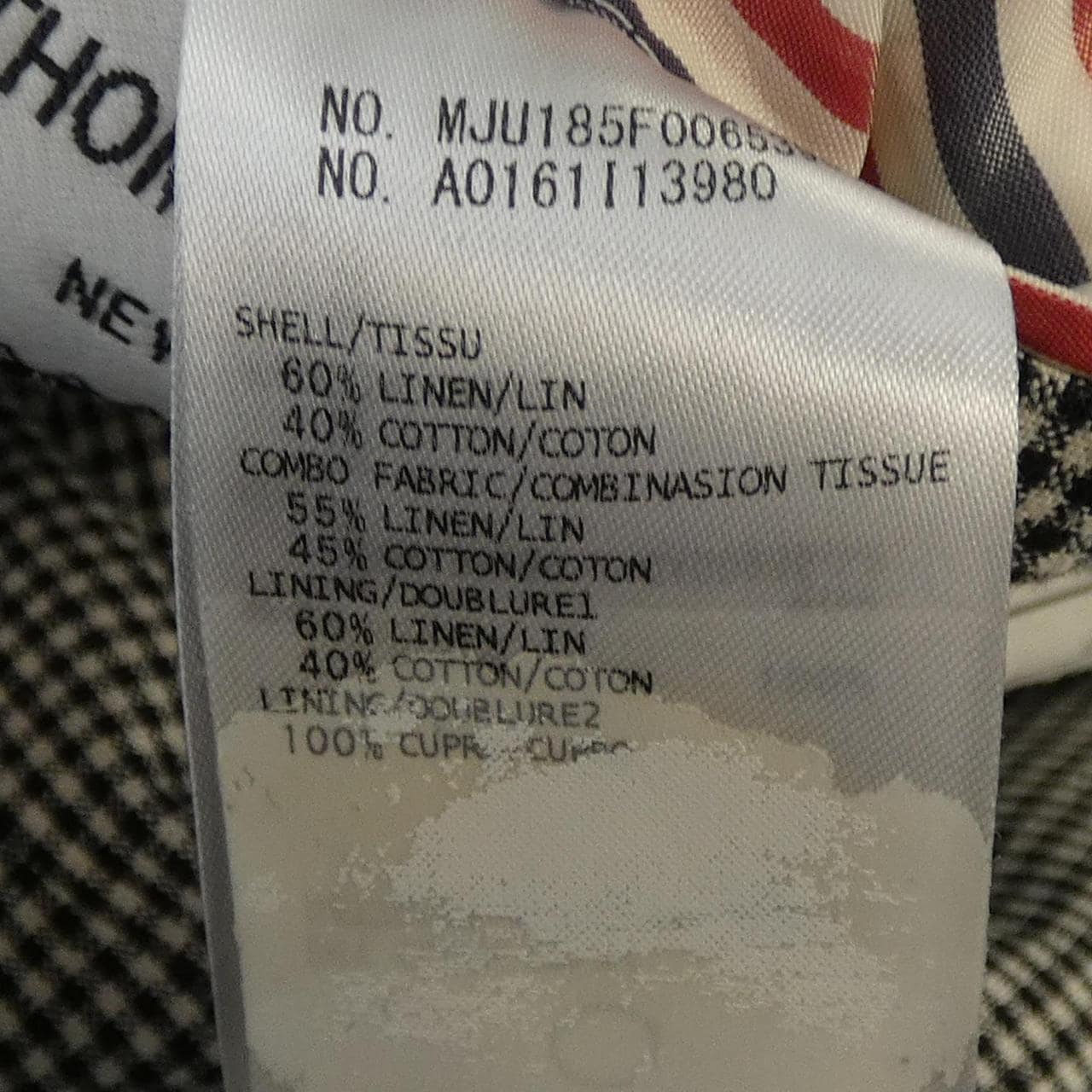 トムブラウン THOM BROWNE MJU185F00653980 ジャケット