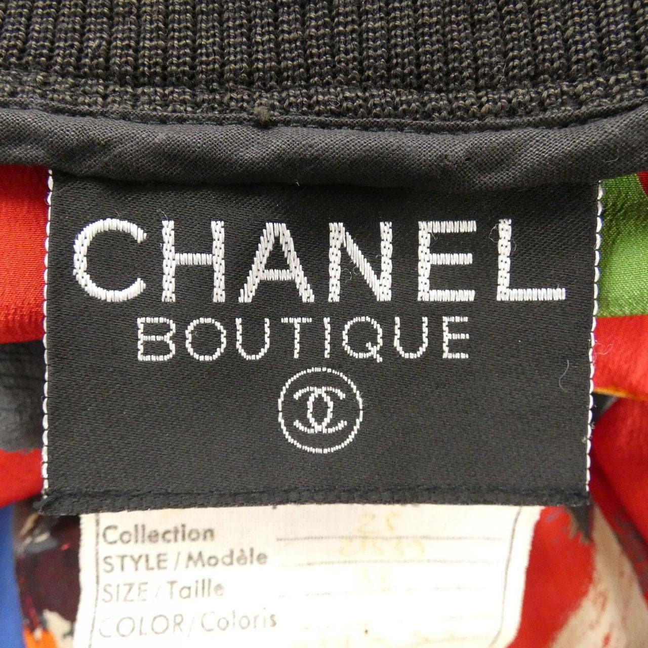 【ヴィンテージ】シャネル CHANEL 21539R19-53 ブルゾン