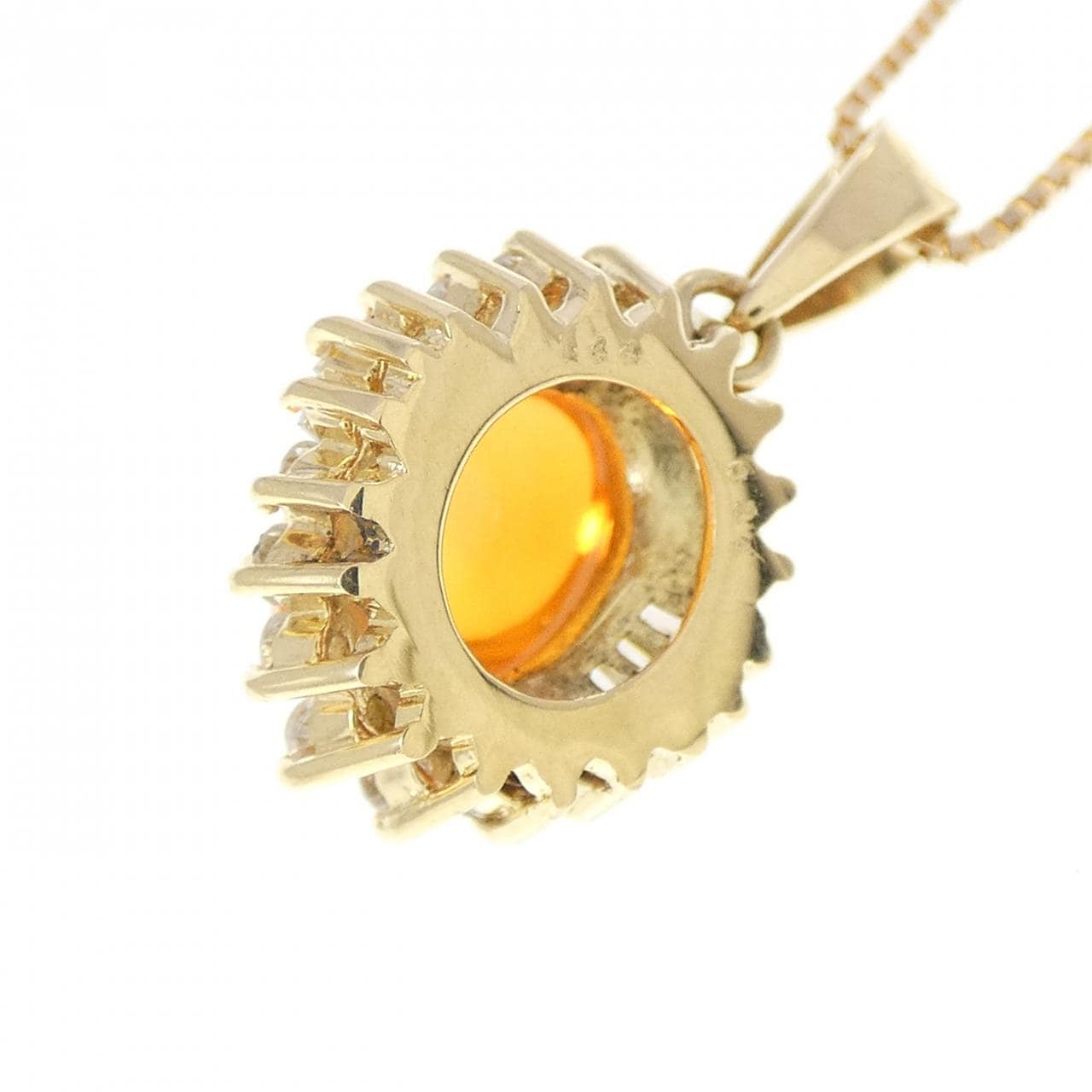 K18YG オパール ネックレス 1.44CT
