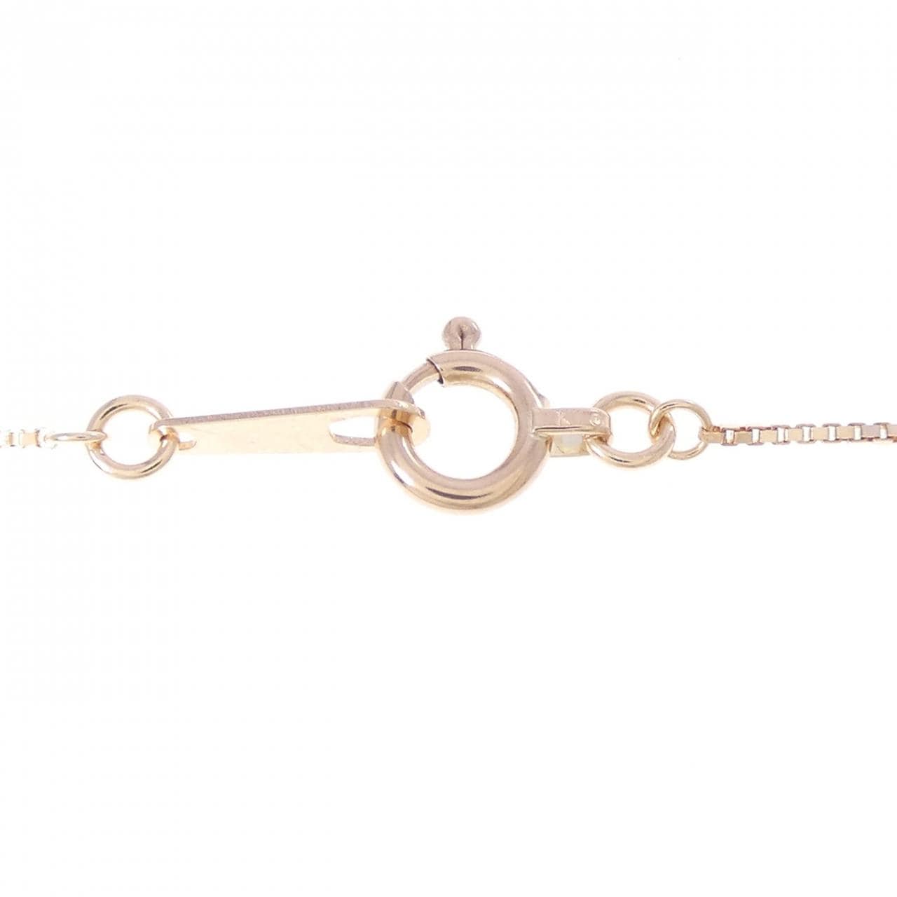 アガット ダイヤモンド ネックレス 0.01CT
